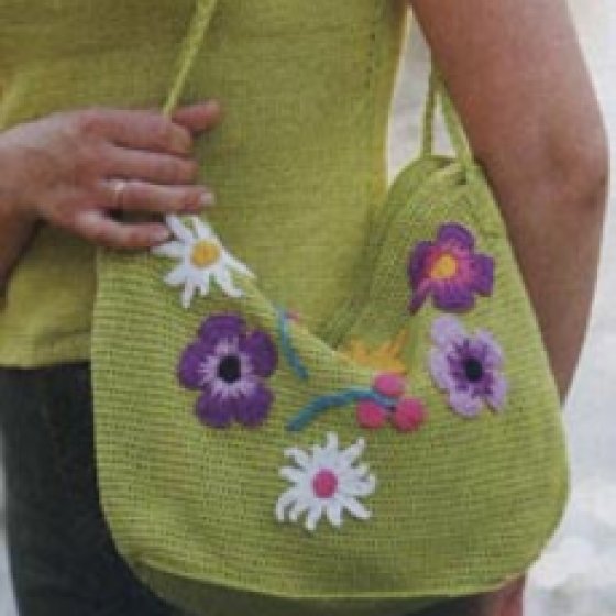 Вязание женской сумки