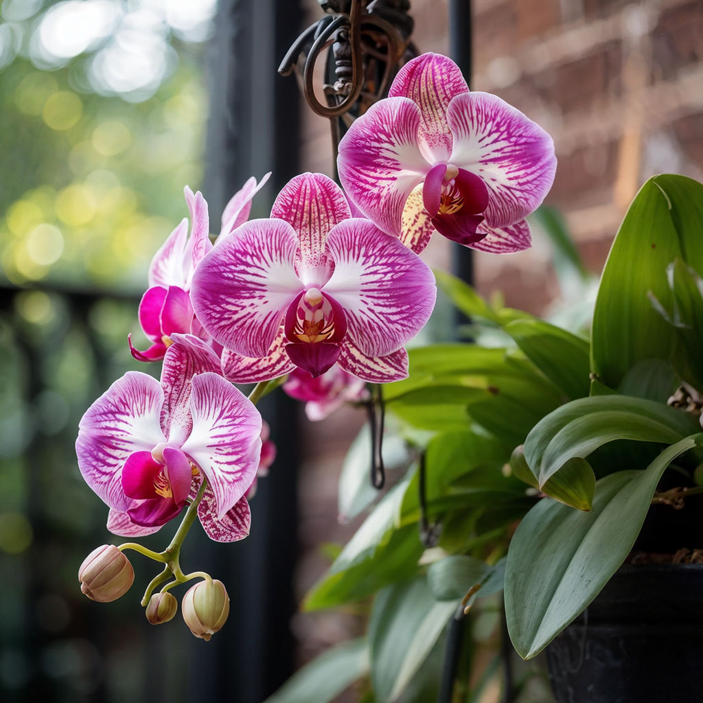 Висячие орхидеи: популярное украшение сада во Флориде