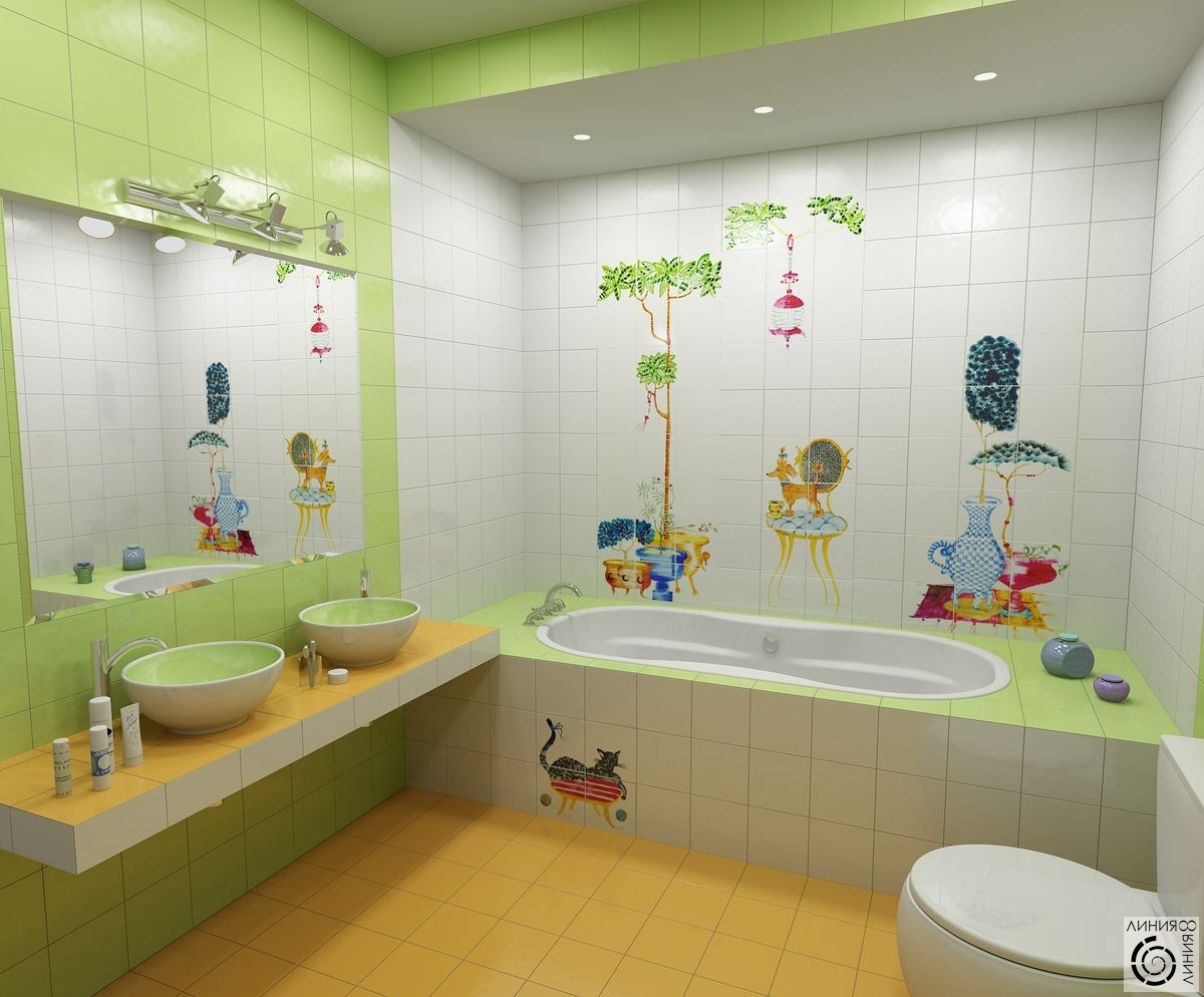 Ванная комната для ребенка 