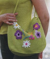 Вязание женской сумки 